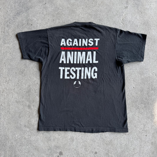 The Body Shop " Against Animal Testing " Tshirt