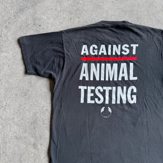 The Body Shop " Against Animal Testing " Tshirt