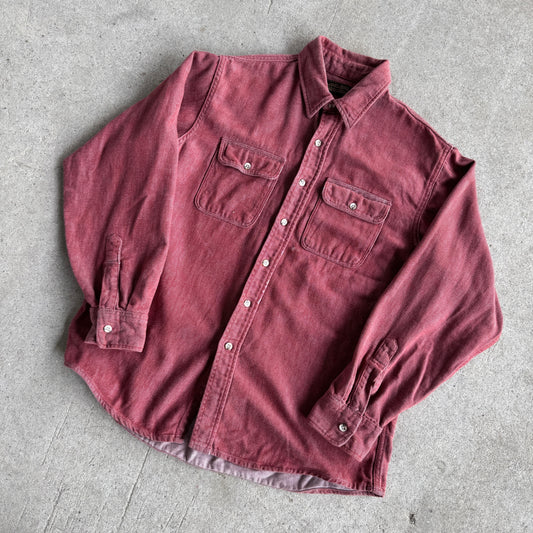 Eddie Bauer Red Flannel Shirt