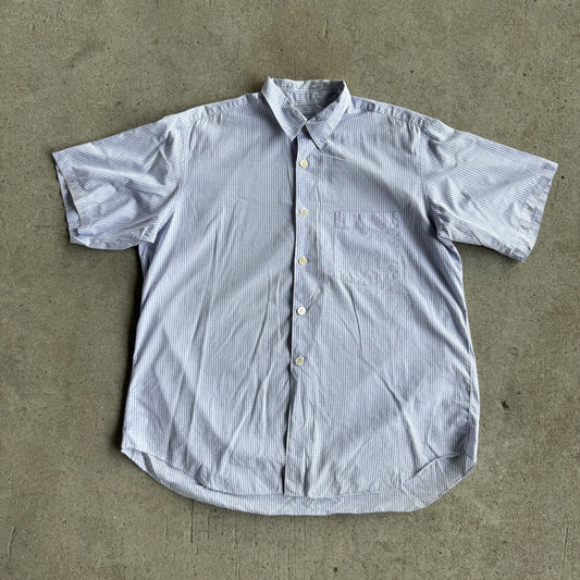 Comme Des Garcons Homme Plaid Button Down Shirt