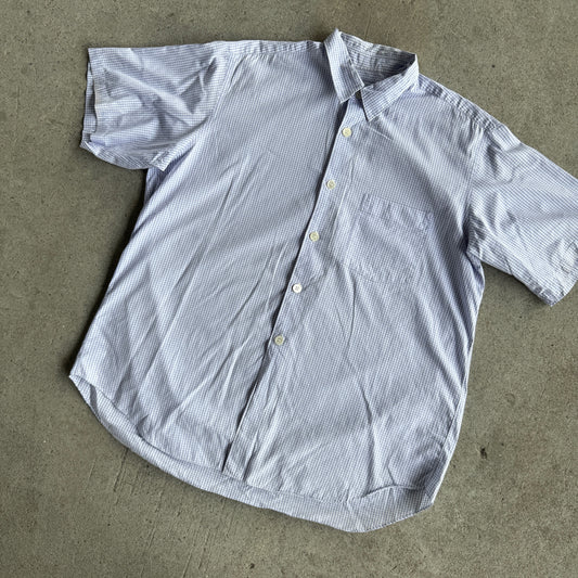 Comme Des Garcons Homme Plaid Button Down Shirt