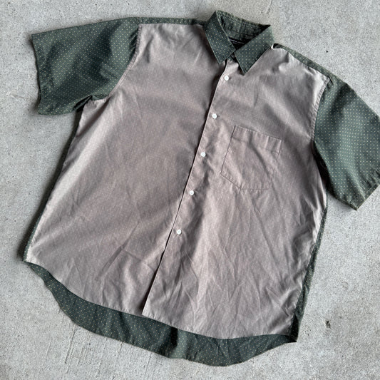 Comme des Garcons Homme Plus Polka Dot Button Down Shirt
